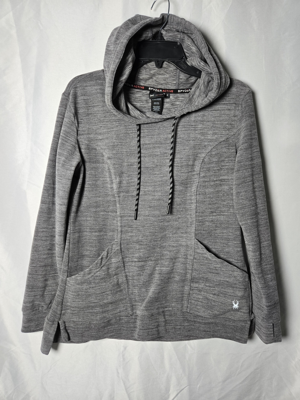 Spyder Active Gray Hooded Women's Sweater